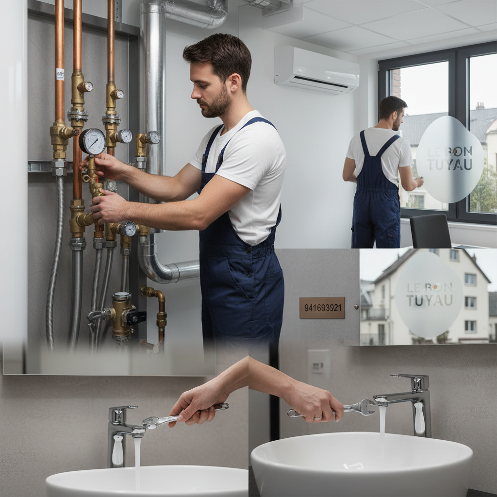 Intervention professionnelle en plomberie et chauffage